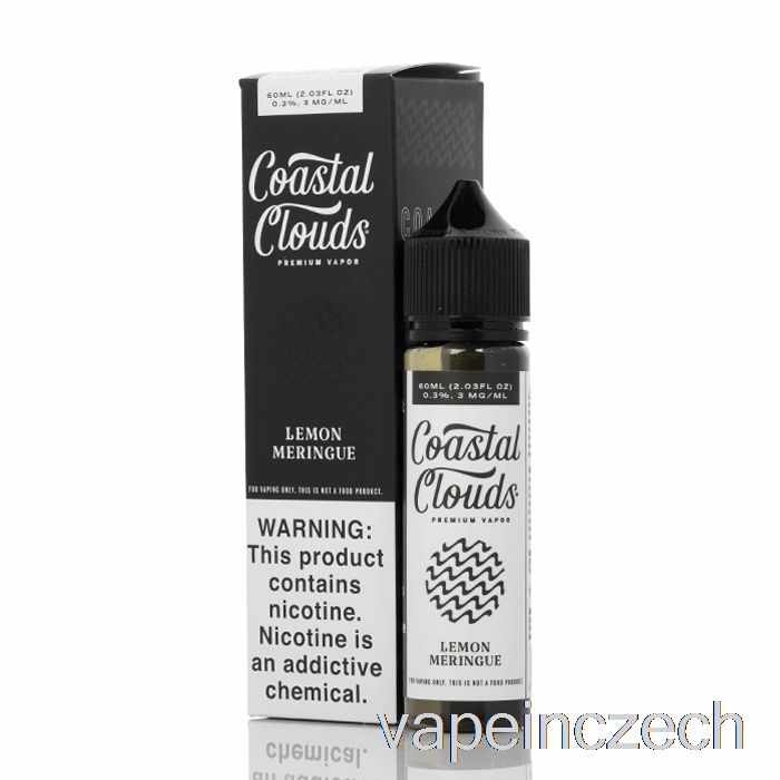 Citronová Pusinka - Pobřežní Mraky Co. - 60 Ml 3 Mg Vape Pera